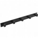 Modern Wall-Mounted Towel Rack with 5 Hooks