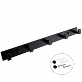 Modern Wall-Mounted Towel Rack with 5 Hooks