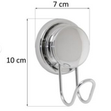 Towel Hook Self-Adhesive, Silver