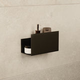 Mensola da bagno nera – Acciaio inox- S