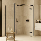 Mensola da bagno nera – Acciaio inox- S