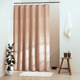 Duschdraperi, 180x200 cm, ljusbeige, Pure Elegance