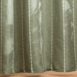 Boho Green Shower Curtain – 180x200 cm