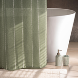 Boho Green Shower Curtain – 180x200 cm