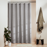Boho Grey Shower Curtain – 180x200 cm