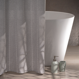Boho Grey Shower Curtain – 180x200 cm