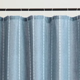Boho Blue Shower Curtain – 180x200 cm