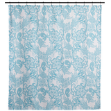 Cortina de ducha, 180x200 cm, Brisa Azul, Botanical Bliss