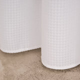 Duschdraperi, 180x200 cm, vit, Pure Elegance