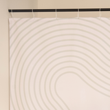 Shower curtain, 180x200 cm, Hikari, Graphic Symmetry